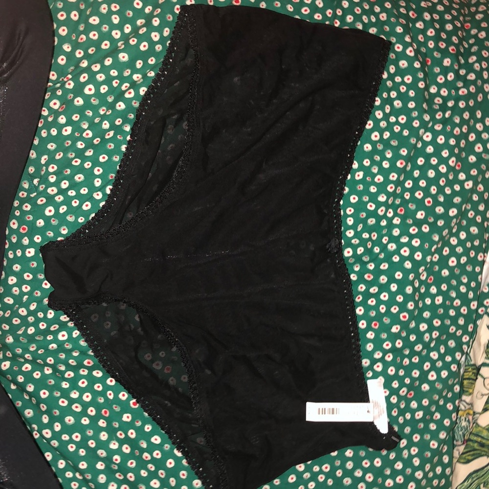 Black underwear